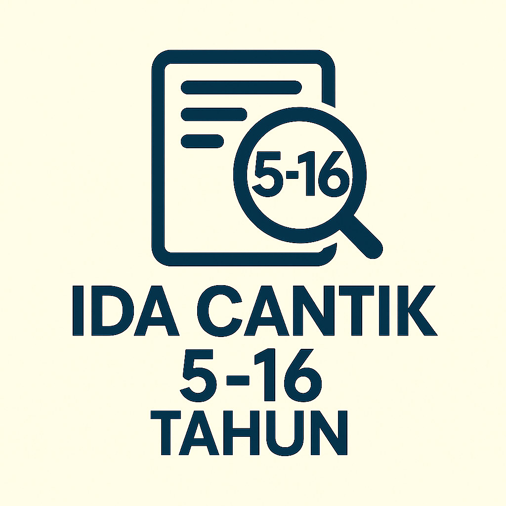IDA CANTIK 5-16 TAHUN